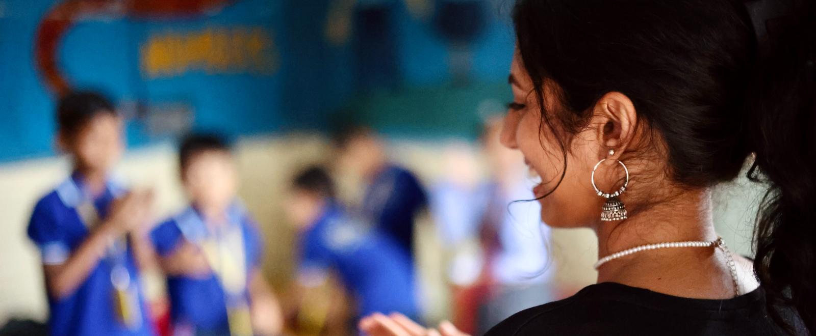 Optional course for high school students earning college credit while volunteering or interning abroad